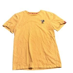 Disney Parks Yellow Mickey Mouse T-Shirt Women’s Small